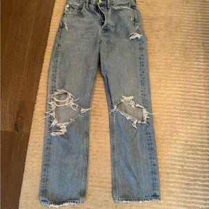 A Goldie blue ripped jeans, size 25